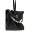 Ferragamo Soft Black Leather Shoulder Bag for Women
